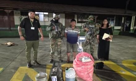 OPERATIVOS ANTIDROGA DEJAN MÁS DE 5,5 TONELADAS DE MARIHUANA DESTRUIDAS