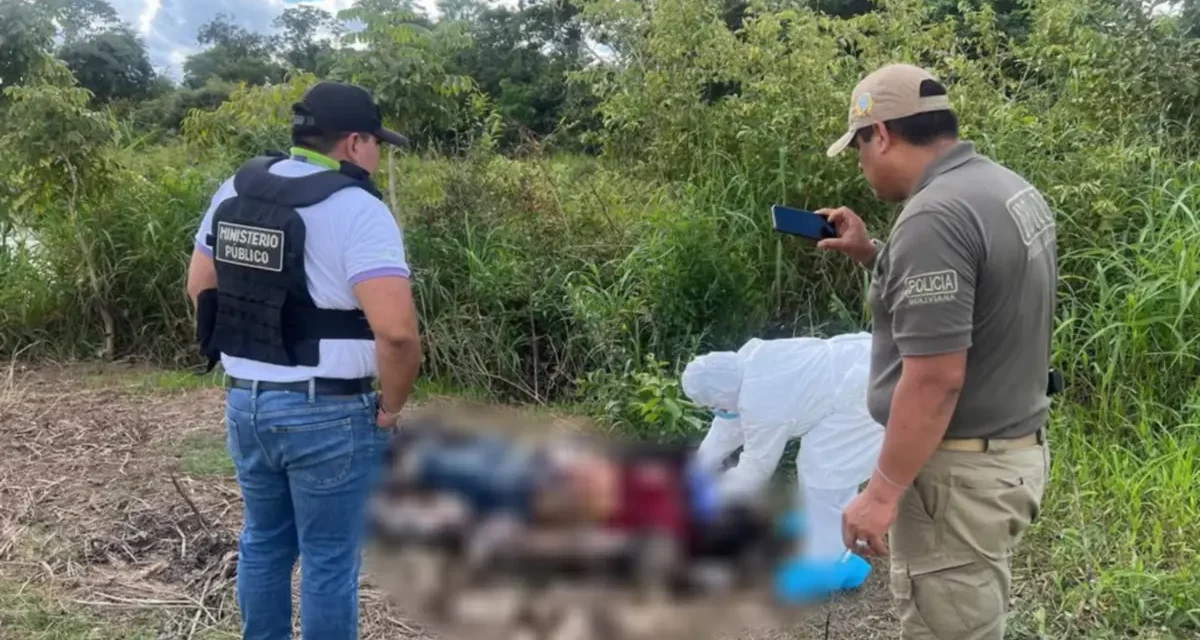 CUERPO SIN VIDA HALLADO EN CARRETERA SANTA CRUZ-BENI