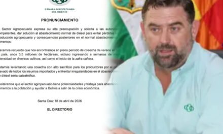 AGROPECUARIOS EXIGEN DIÉSEL PARA EVITAR PÉRDIDAS