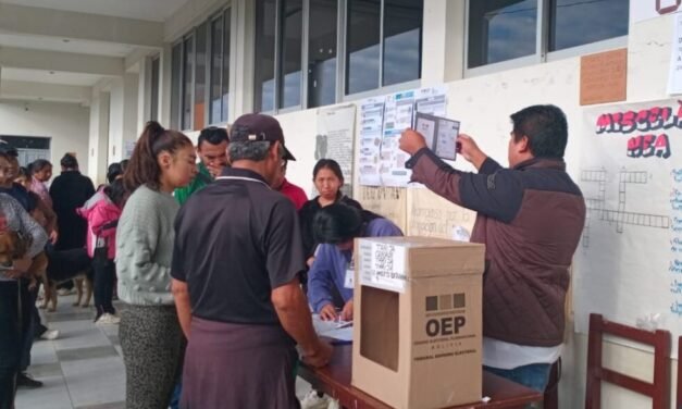 JUBILEO DA UN BALANCE POSITIVO DE LA PRIMERA MEDIA JORNADA DE VOTACIÓN