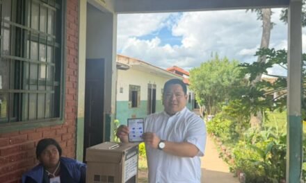 FISCAL GENERAL DEL ESTADO EJERCE SU VOTO EN SANTA CRUZ Y DESPLIEGA FISCALES EN LA SEGUNDA VUELTA SUBNACIONAL