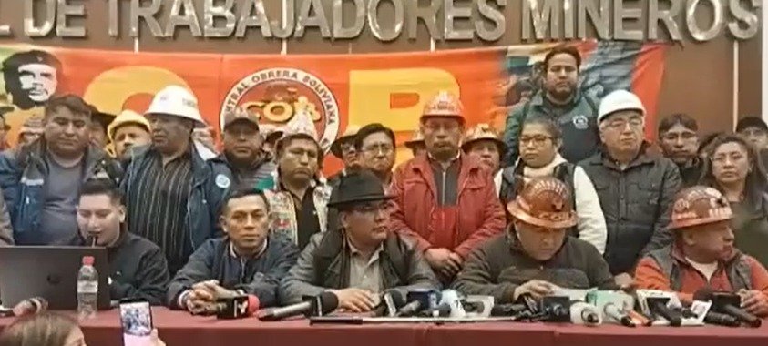 COB DECLARA PERSONA NO GRATA AL MINISTRO DE ECONOMÍA Y CONVOCA A MOVILIZACIONES