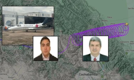 CONFIRMAN FALLECIMIENTO DE TRIPULANTES TRAS ACCIDENTE AÉREO EN COCHABAMBA
