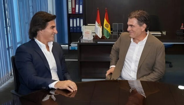 TARIJA: PAZ Y SAAVEDRA SELLAN COMPROMISO DE TRABAJO COORDINADO Y TRANSPARENTE