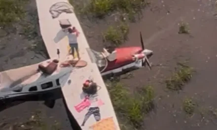 BENI: AVIONETA CAE EN ZONA PANTANOSA Y OCUPANTES SALEN ILESOS