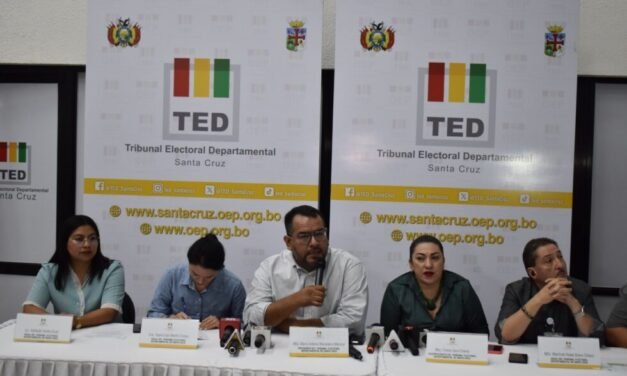 TED SORTEÓ MÁS DE 53 MIL JURADOS PARA LA SEGUNDA VUELTA EN SANTA CRUZ
