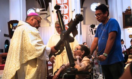 CATEDRAL METROPOLITANA CELEBRÓ JUEVES SANTO CON ENFERMOS Y ADULTOS MAYORES