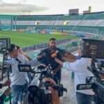ILUMINACION LISTAS EN EL TAHUICHI PARA EL PARTIDO DE BLOOMING Y RIVER