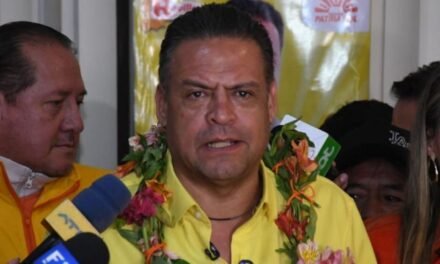 LA PAZ SIN BALOTAJE: TSE RATIFICA VICTORIA DE LUIS REVILLA