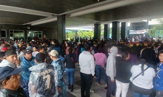 CONFLICTO POR EL MUTUALISTA DESATÓ EN LA TOMA EN LA QUINTA MUNICIPAL