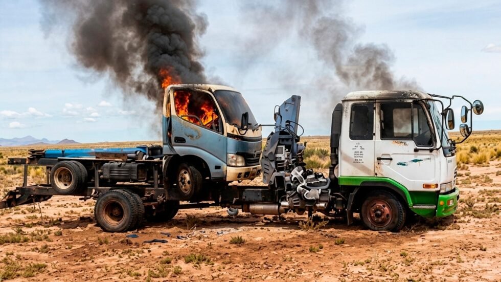 ORURO: ADUANA NACIONAL REFUERZA CONTROLES Y DESTRUYE MOTORIZADO COMISADO