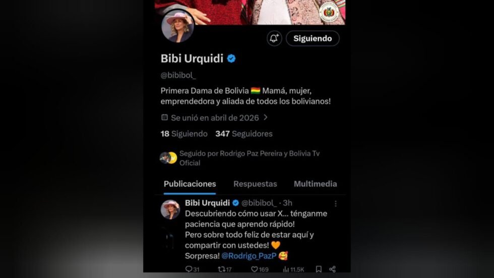 BIBI URQUIDI ESTRENA CUENTA EN X Y CAPTA ATENCIÓN EN REDES