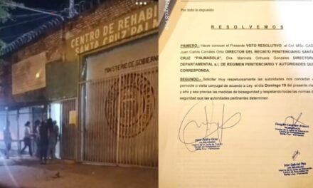 RÉGIMEN PENITENCIARIO ALEGAN LEGALIDAD DE VISITAS NOCTURNAS EN PALMASOLA
