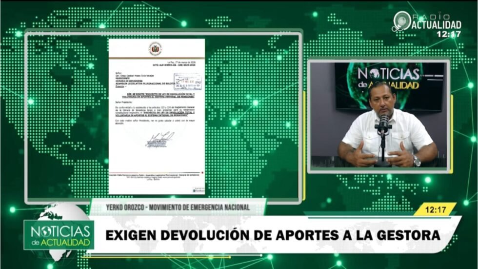 PROYECTO DE LEY BUSCA DEVOLUCIÓN TOTAL DE APORTES PREVISIONALES