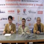 PLATAFORMA CIVIL ALERTA SOBRE CRISIS Y PLANTEA MODIFICAR LA DISTRIBUCIÓN DEL 50-50