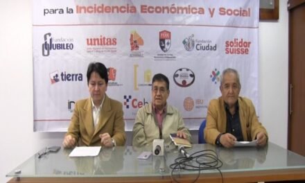 PLATAFORMA CIVIL ALERTA SOBRE CRISIS Y PLANTEA MODIFICAR LA DISTRIBUCIÓN DEL 50-50