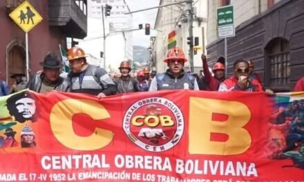 CENTRAL OBRERA BOLIVIANA CONVOCA A JORNADA DE PROTESTAS ESTE LUNES