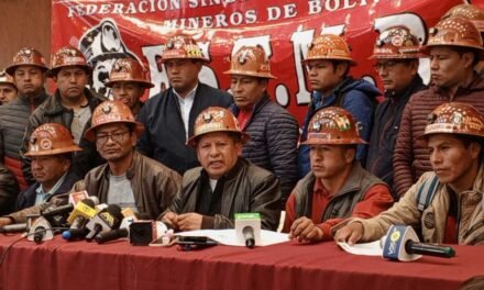 TRABAJADORES MINEROS PARTICIPARÁN EN EL PARO MOVILIZADO DE LA COB