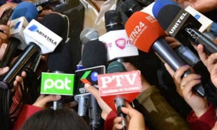 PAZ DESTACA LABOR PERIODÍSTICA Y GARANTIZA LIBERTAD DE PRENSA EN BOLIVIA