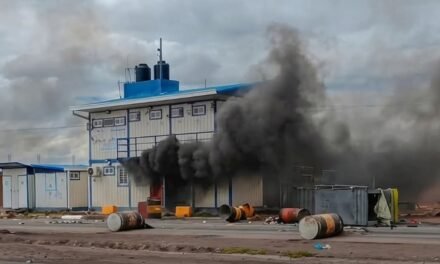 ADUANA CONDENA QUEMA DE INSTALACIONES EN ACHICA ARRIBA