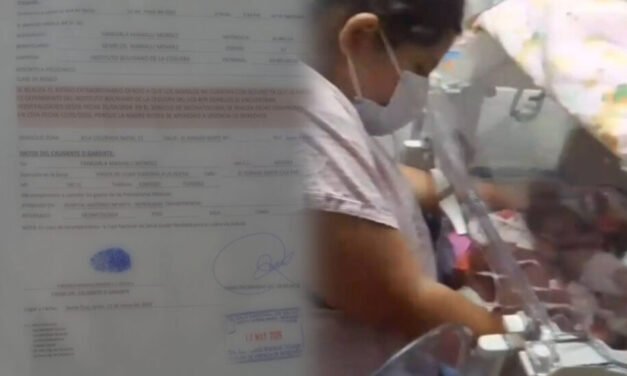 MUJER NO VIDENTE TUVO GEMELOS EN LA CNS Y DENUNCIAN COBRO EXCESIVO