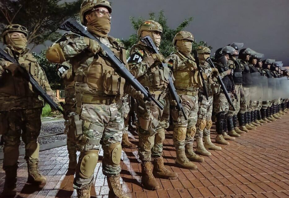 SANTA CRUZ: OPERATIVO MILITAR MOVILIZÓ 780 EFECTIVOS PARA REFORZAR LA SEGURIDAD
