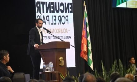 VELASCO: “NO SE PUEDE QUITAR A LOS PRODUCTORES EL DERECHO A DECIDIR SOBRE SU PATRIMONIO”