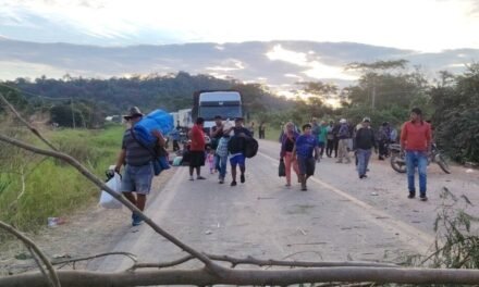 SANTA MARÍA SUSPENDE BLOQUEO Y RESTABLECE EL TRÁNSITO