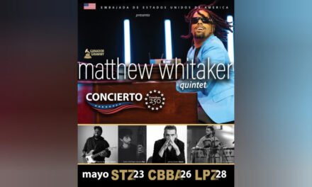 PIANISTA MATTHEW WHITAKER LLEGA A BOLIVIA CON GIRA DE CONCIERTOS GRATUITOS