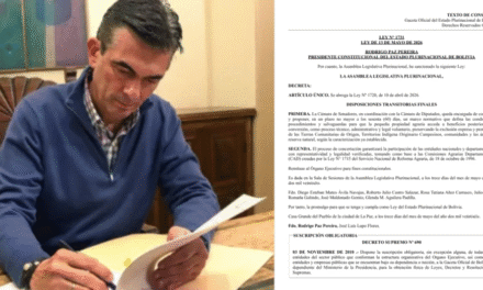 GOBIERNO FORMALIZA LA ABROGACIÓN DE LA LEY 1720 EN LA GACETA OFICIAL