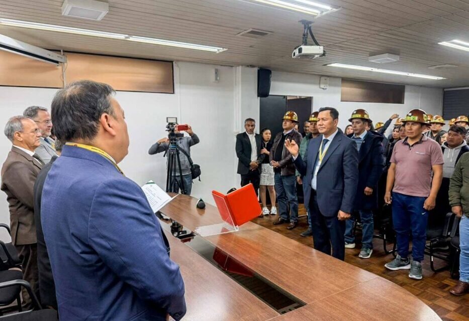 CARLOS LIZANDRO ERGUETA HIDALGO ES DESIGNADO NUEVO VICEMINISTRO DE MINERÍA