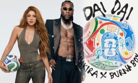SHAKIRA Y BURNA BOY LANZAN “DAI DAI”, HIMNO DEL MUNDIAL 2026