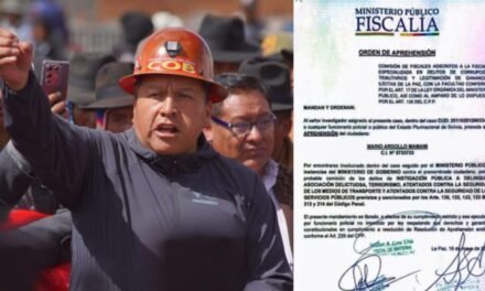 FISCALÍA ACTIVA ORDEN DE APREHENSIÓN CONTRA MARIO ARGOLLO