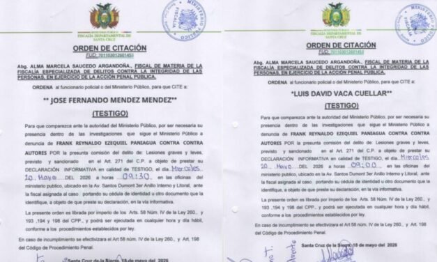 FISCALÍA CITÓ A DIRIGENTES UNIONISTAS A DECLARAR POR AGRESIÓN A REYNALDO EZEQUIEL