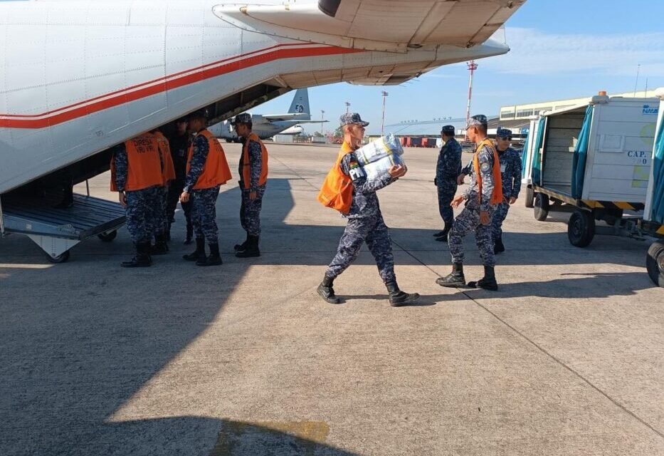 PARAGUAY COMPLETA ENVÍO DE AYUDA HUMANITARIA PARA BOLIVIA