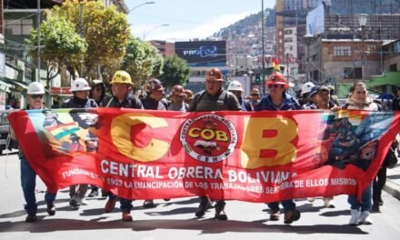 COB RECHAZA DIÁLOGO CON EL GOBIERNO Y ANUNCIA MOVILIZACIONES