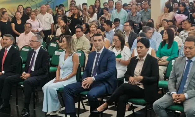 JUAN PABLO VELASCO POSESIONÓ A SU GABINETE DEPARTAMENTAL EN CASA DE GOBIERNO