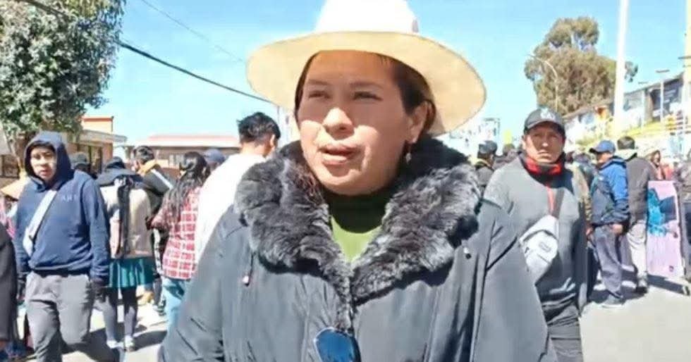 TRES PERSONAS ENVIADAS A LA CÁRCEL POR MOVILIZACIONES EN LA PAZ