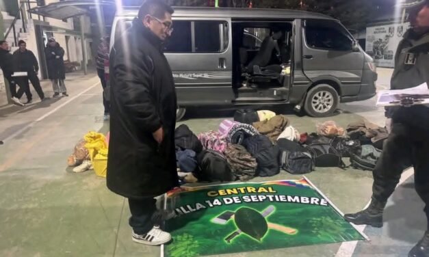 OPERATIVO EN ORURO DEJA SIETE DETENIDOS Y EL SECUESTRO DE BS 92.600