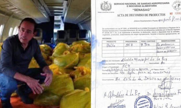 HALLAN 8 TONELADAS DE POLLO EN DESCOMPOSICIÓN LISTAS PARA SER TRASLADADAS A LA PAZ