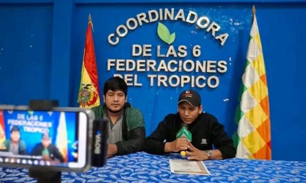 DIRIGENTES DEL TRÓPICO CALIFICAN DE “TRAICIÓN” EL PACTO FIRMADO POR ARGOLLO