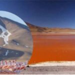LAGUNA COLORADA SORPRENDE A LA NASA DESDE EL ESPACIO