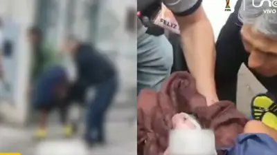 UNA MUJER DIO A LUZ EN LAS AFUERAS DE LA CAJA NACIONAL DE SALUD