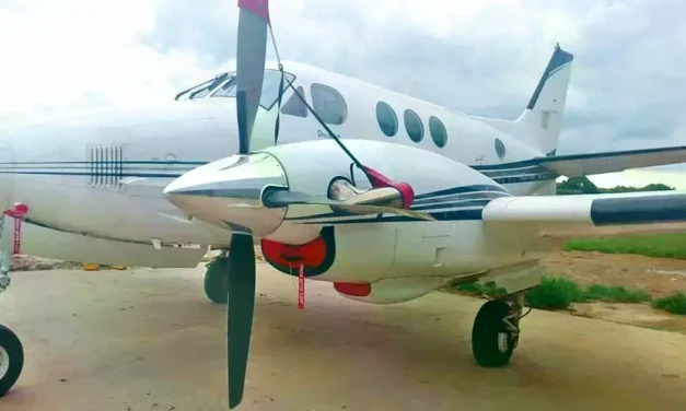 AVIÓN INCAUTADO A RED DE MARSET SERÁ USADO EN TAREAS ANTIDROGA