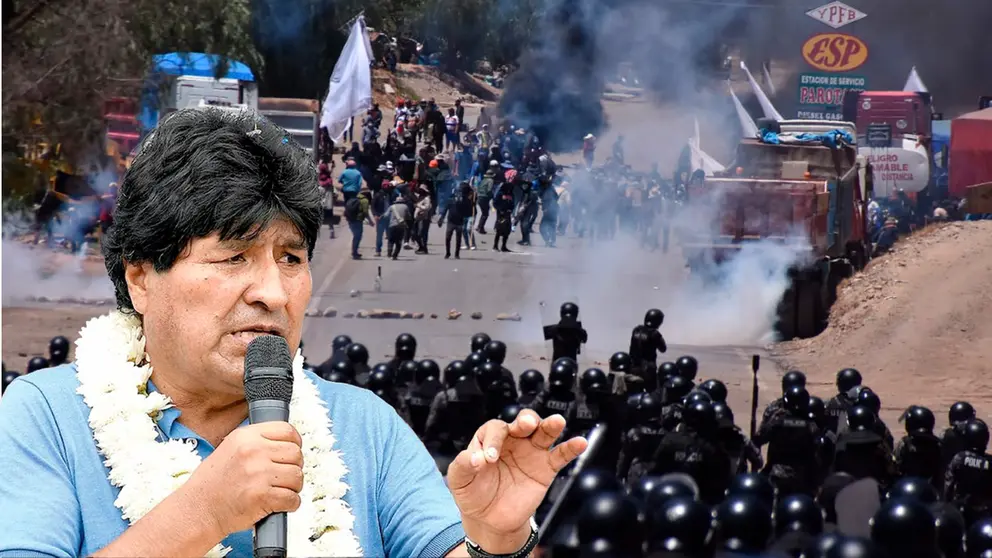 EVO RATIFICA CONTINUIDAD DE BLOQUEOS: “NO SE VAN A CANSAR, ESTAMOS ORGANIZADOS EN TURNOS”