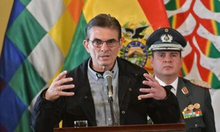 PAZ AFIRMA QUE BOLIVIA ENFRENTA “LA BATALLA DE LAS BATALLAS” Y VINCULA AL NARCOTRÁFICO CON LAS PROTESTAS