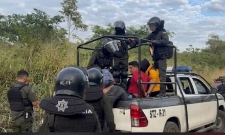INTERVENCIÓN POLICIAL EN CAMPO PETROLERO DE SANTA ROSA DEL SARA DEJA 10 APREHENDIDOS