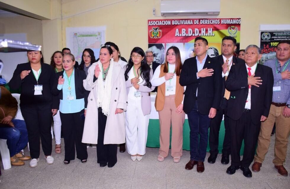 ASOCIACIÓN DEPARTAMENTAL DE DERECHOS HUMANOS POSESIONÓ A SU DIRECTORIO PARA LA GESTIÓN 2026-2028