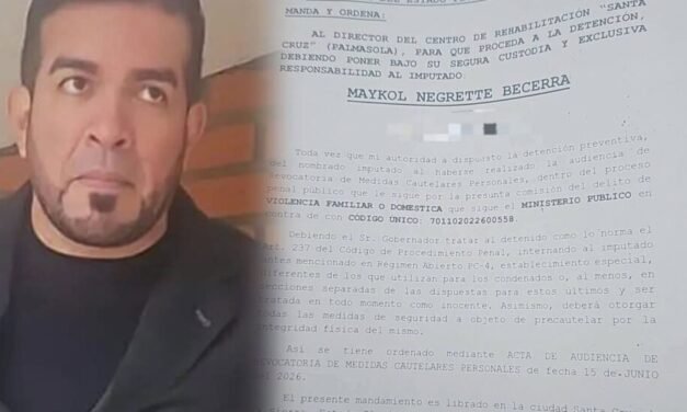 ORDENAN DETENCIÓN PREVENTIVA EN PALMASOLA PARA EL EXCONCEJAL MAYKOL NEGRETE