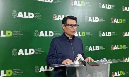 ALD DE SANTA CRUZ DENUNCIA “BURLA” A LA POBLACIÓN POR PROLONGACIÓN DE BLOQUEOS